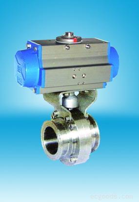 气动卫生级蝶阀