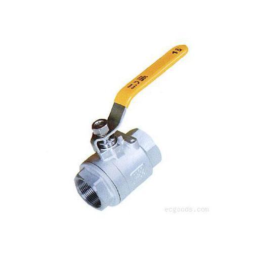 上海精工不绣钢三片式球阀304