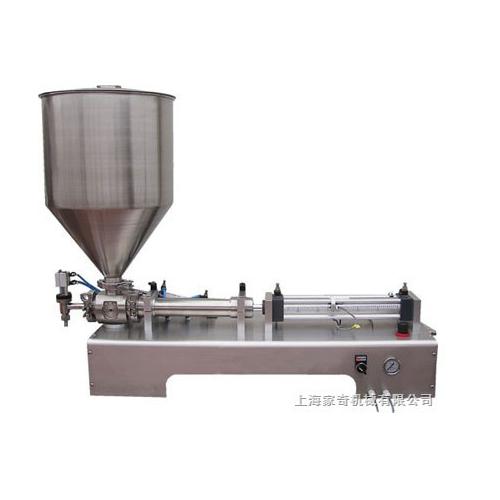 半自动气动膏体灌装机