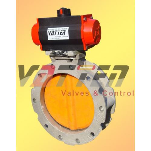 气动粉末蝶阀   蝶阀