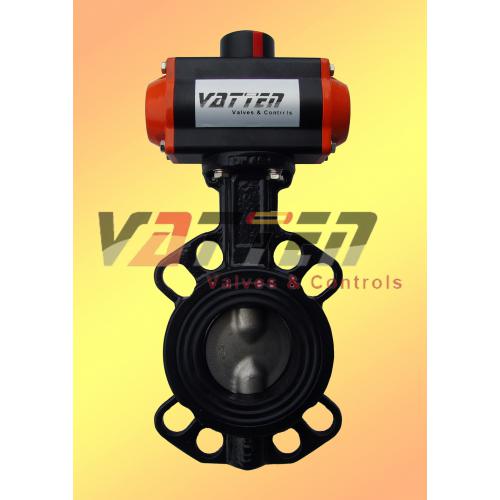 对夹法兰式蝶阀  蝶阀