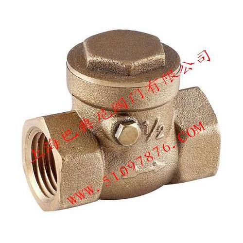 旋启式青铜止回阀,立式青铜止回阀