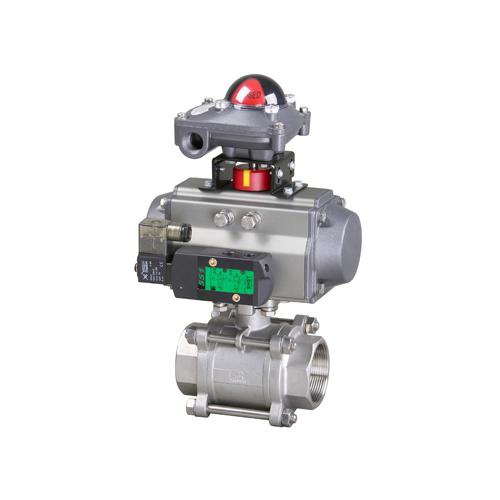 Q611 气动内螺纹球阀