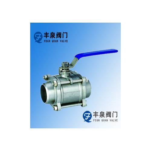 Q61F三片式对焊球阀