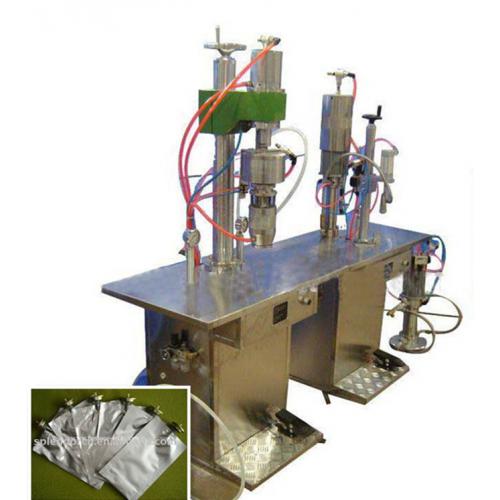 日用化工二元充气灌装机