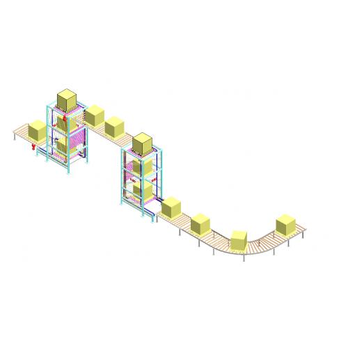 连续垂直输送机