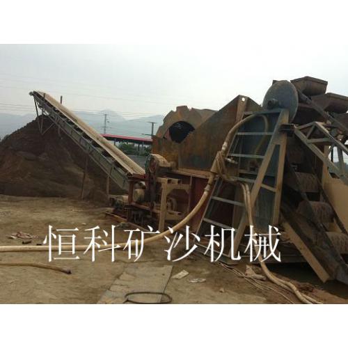 加工定做hk-xs100型洗砂机械，多级传送，型号齐全
