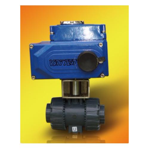 电动二通UPVC球阀、塑料球阀