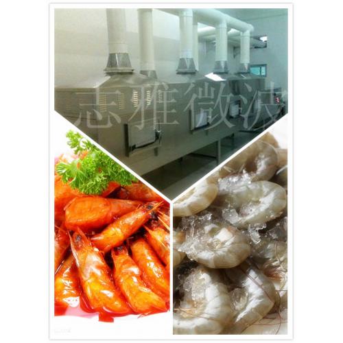 微波大虾烘干设备