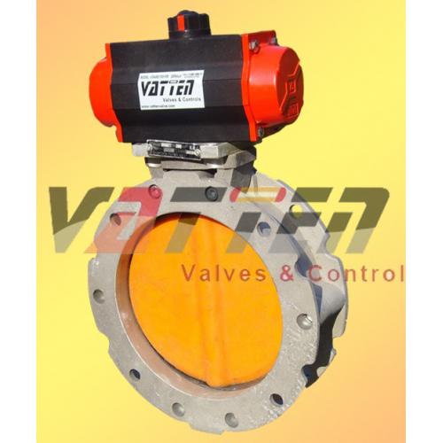 气动粉末蝶阀、铝制合金、超耐磨