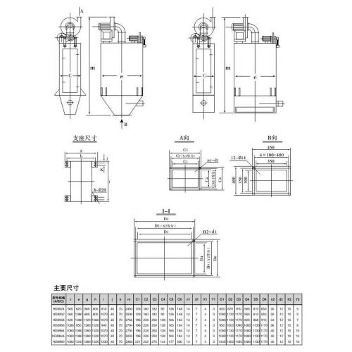 HD袋式除尘机组，袋式除尘器