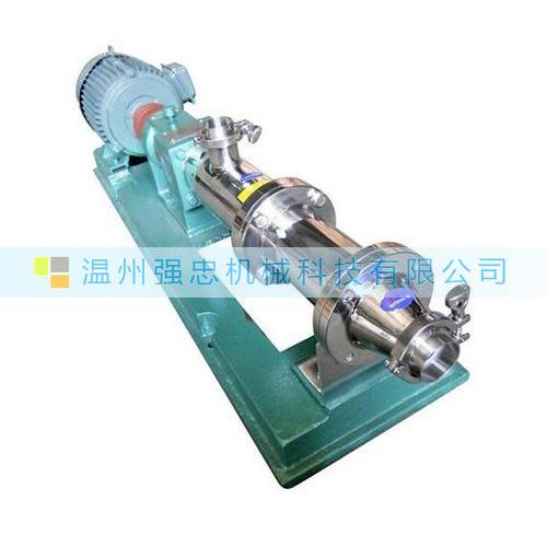 不锈钢螺杆泵，浓浆泵