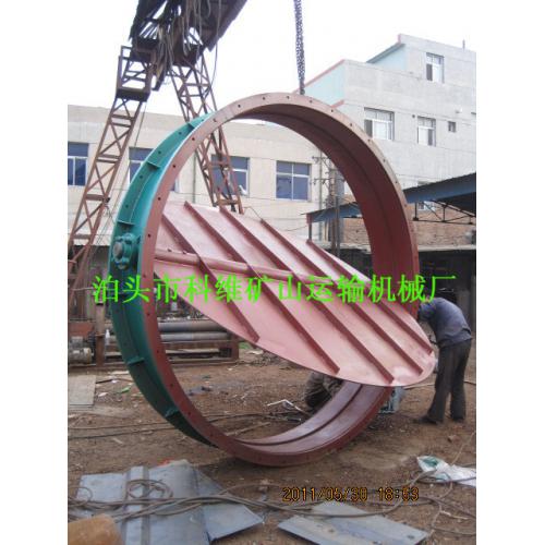 气动蝶阀和螺旋输送机