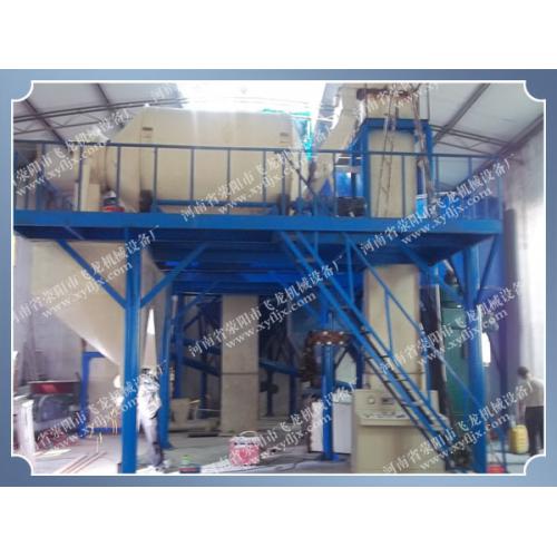 玻化微珠无机保温砂浆生产线