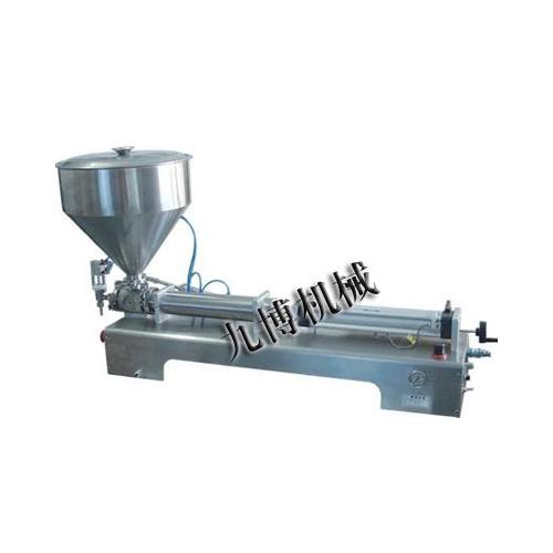 卧式气动膏体灌装机