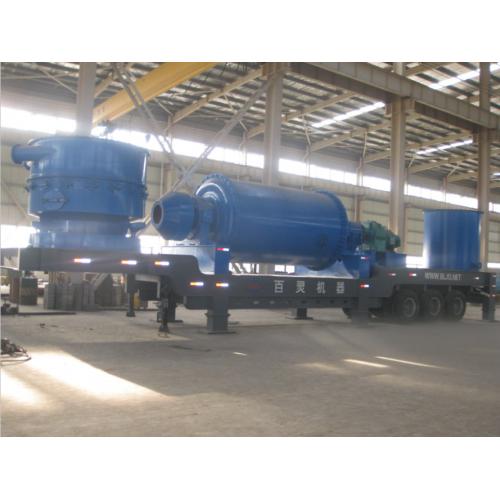 中心传动球磨机，移动式球磨机