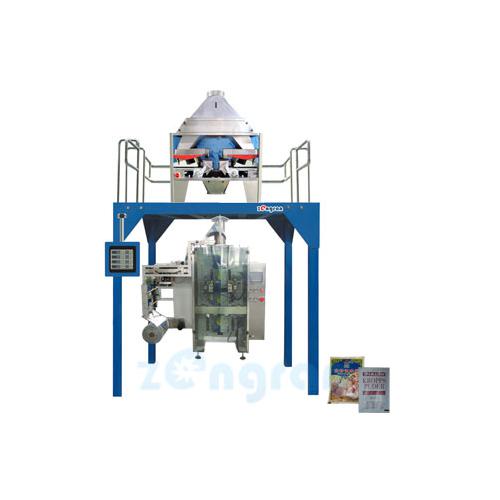 大米小袋排列装大袋包装机，奶粉包