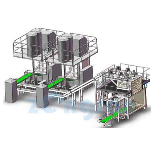 BB肥自动配料包装设备,水溶肥\