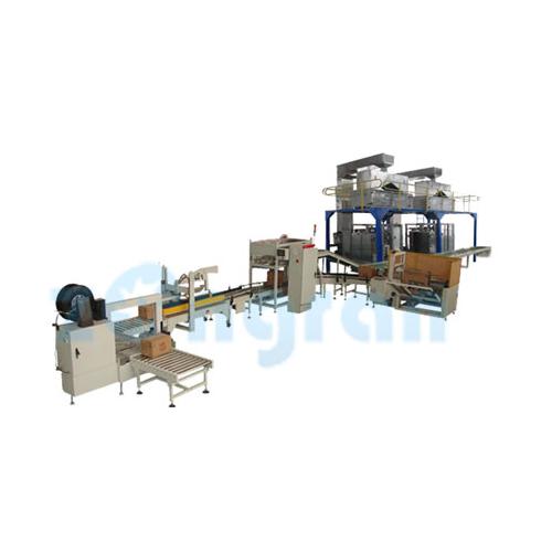 茶叶包装箱线，速冻水饺装箱线