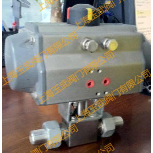 焊接式气动高压球阀