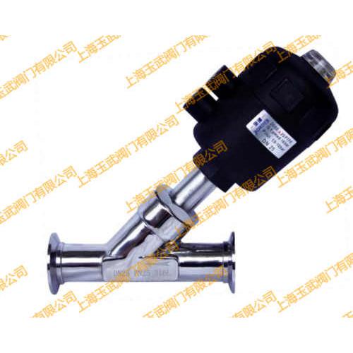 快装式气动角座阀