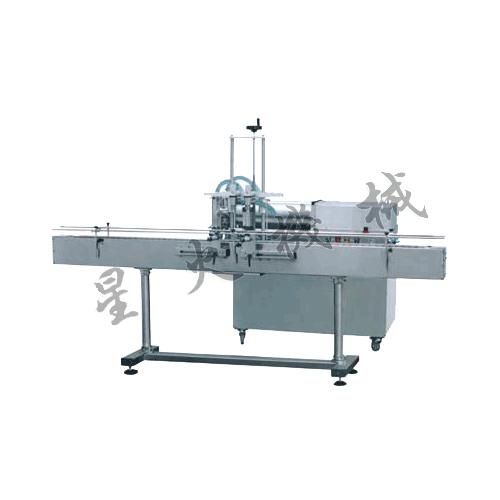 直线式双头液体灌装机