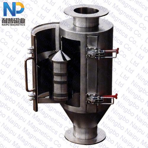 永磁筒,管道除铁器,粮食除铁器,