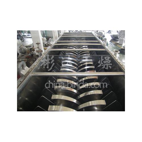 氧化铁黄颜料专用桨叶干燥机生产线