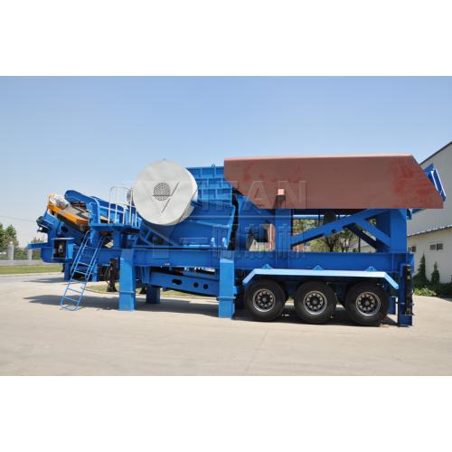 建筑垃圾移动破碎站