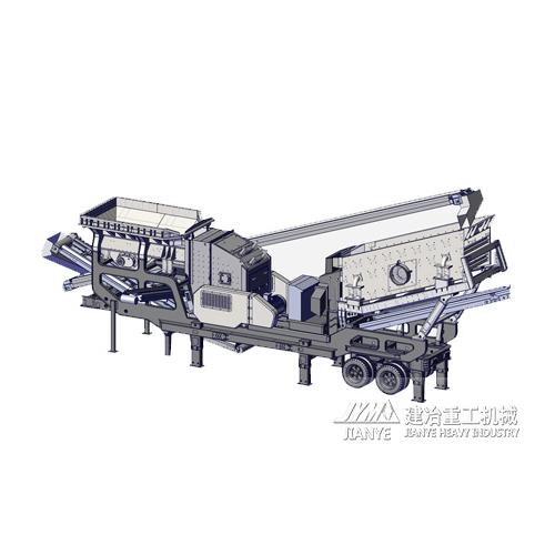移动型破碎站-组合式破碎筛分车