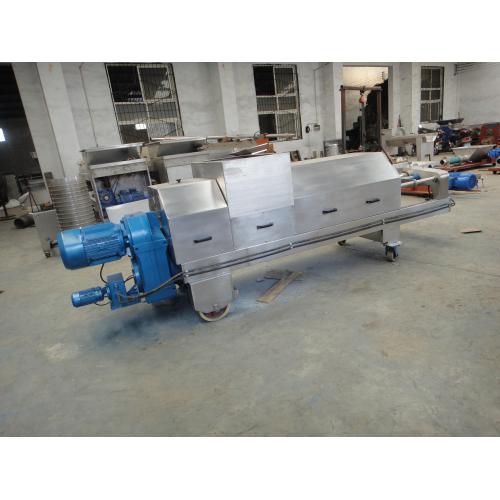 双螺旋水果压榨机， 竹笋压榨机