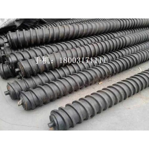 螺旋托辊 前倾托辊组 四连托辊 螺旋托辊