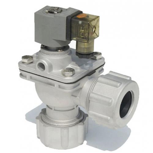 直角式电磁脉冲阀 带螺母式