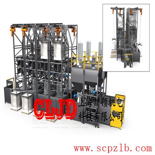 注塑机中央供料系统