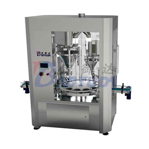 自动罐装机（双头、转盘式）