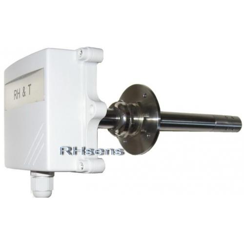 管道法兰安装温湿度变送器HTA583