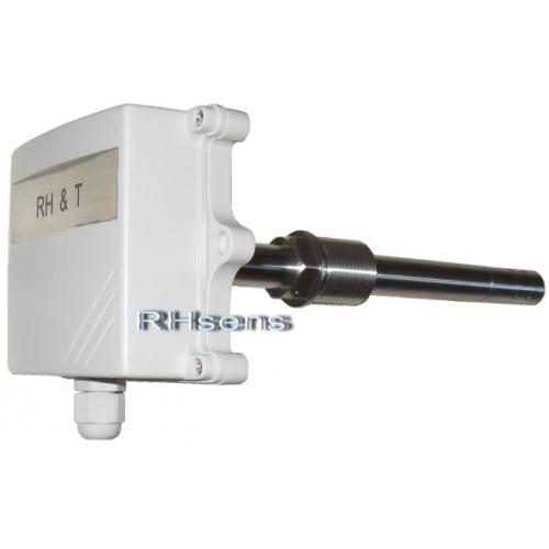 暖通风管型温湿度变送器HTA573