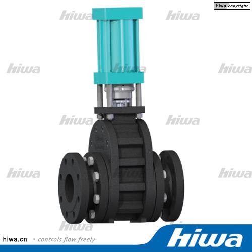 长型陶瓷双闸板阀