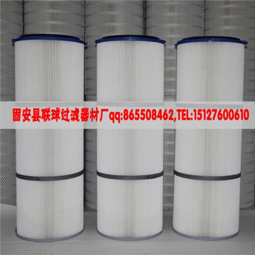 化纤厂专用卡盘式除尘滤芯-六耳除尘滤芯