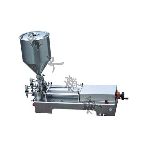 双头半自动玻璃胶灌装机/牙膏半自动灌装机/台式膏体灌装机