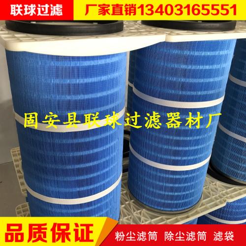 厂家生产法兰式除尘滤芯滤筒 过滤设备滤芯