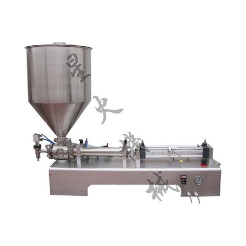 单头台式灌装机/半自动甜面酱灌装机/润肤霜半自动灌装机