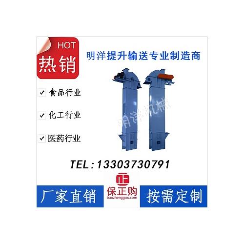 粮食TDTB斗式提升机饲料化肥垂直提升机水泥NE板链提升机