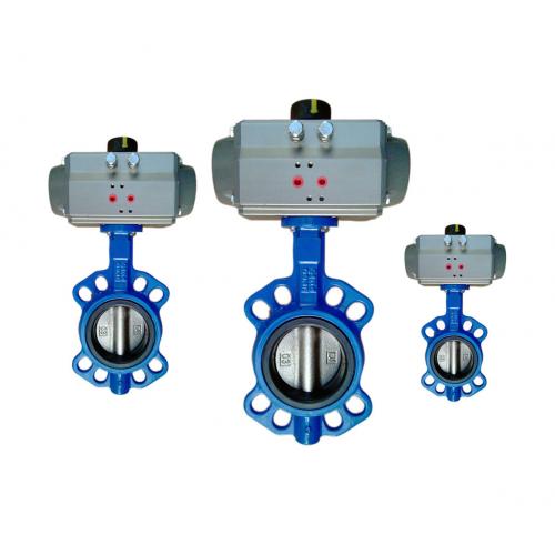 气动蝶阀-气动对夹蝶阀-气动软密封蝶阀-气动橡胶蝶阀