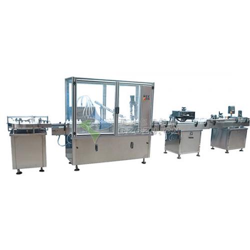 口服液灌装生产线-糖浆液体灌装生产线