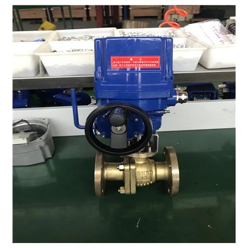 Q941F-16T电动黄铜球阀