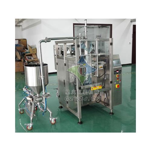 星火火锅底料包装机专业包装鱼子酱、牛肉酱袋装产品