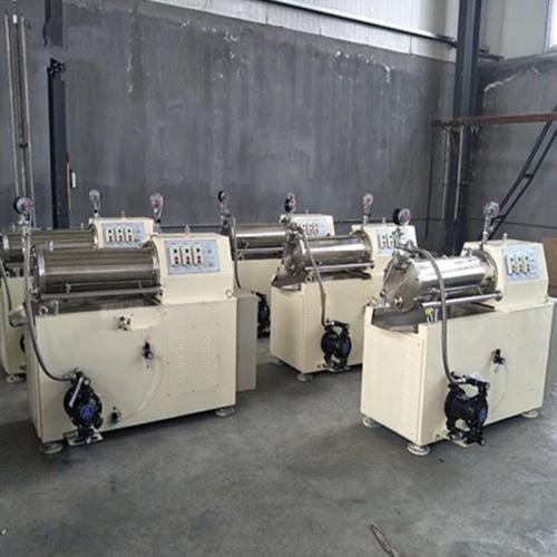 卧式密闭锥形砂磨机 不锈钢珠磨机 涂料卧式砂磨机