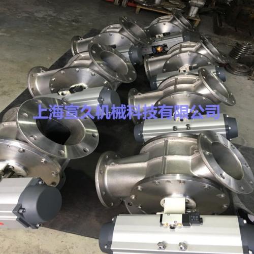 不锈钢气动粉体转向阀