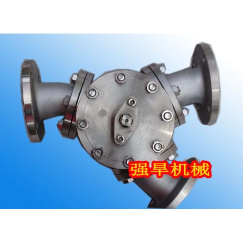 粉体气力输送Y型三通球阀